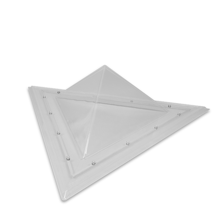 Lichtkuppel Spezial Pyramide klar