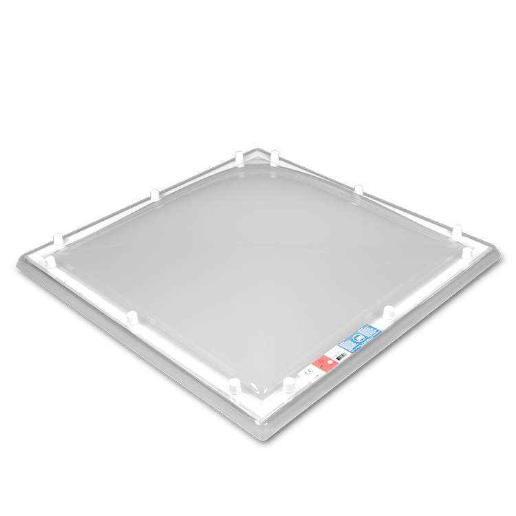 Coupole Polycarbonat bombée opale